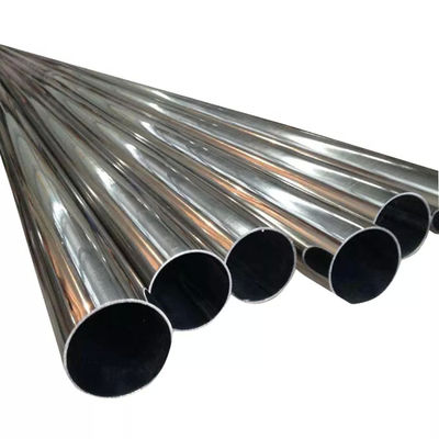Mirror Hairline Polished Stainless Steel Round Pipe ASTM A213 ISO9001