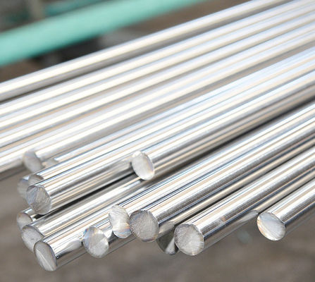 Hairline Round Stainless Steel Rod Bar 200 Series / 300 Series / 400series 550mm